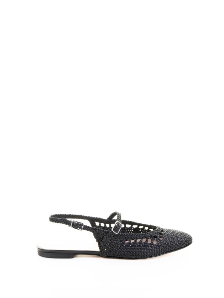 Chanel slingback traforata con cinturino