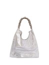Todo Sense Shoulder Bag in Hammered Leather