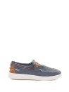 Black Canvas Boat Moccasin