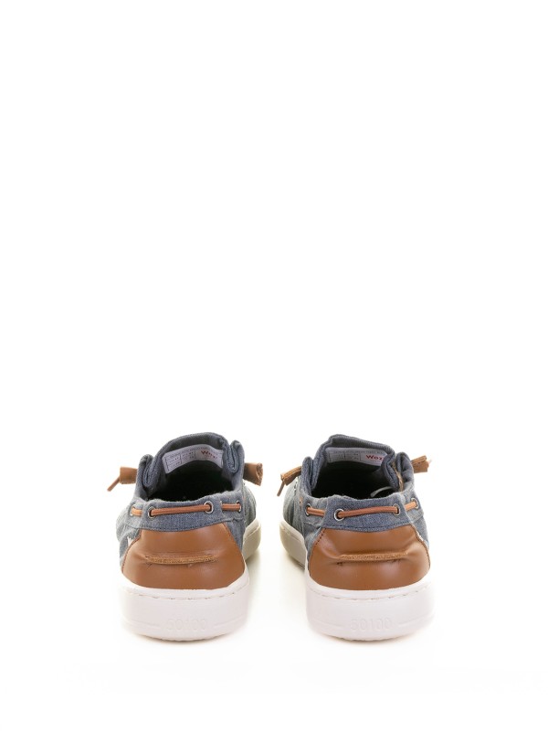 Black Canvas Boat Moccasin