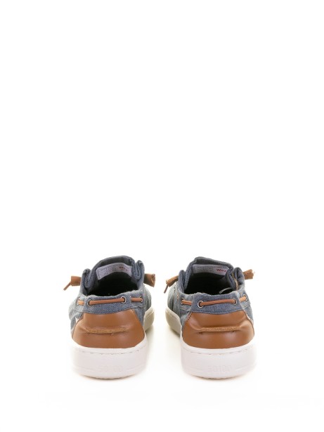 Black Canvas Boat Moccasin