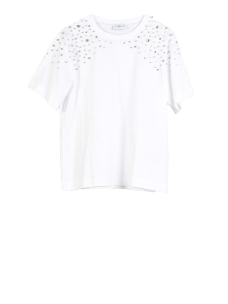 T-shirt con strass