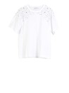 T-shirt with rhinestones