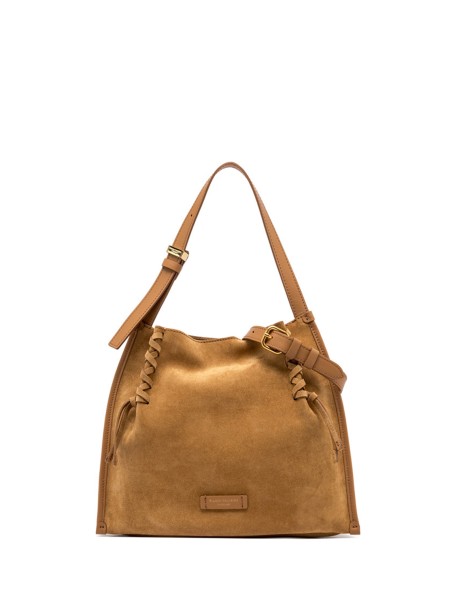 Suede Shoulder Bag