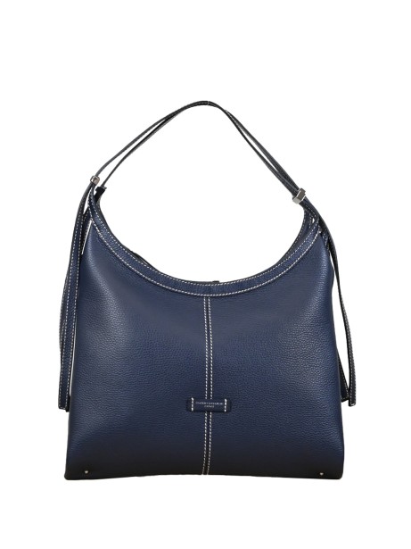 Hammered Leather Shoulder Bag
