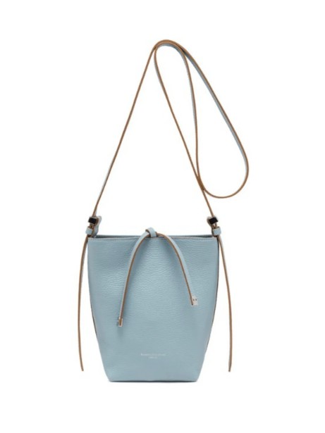 Amelia hammered leather shoulder bag