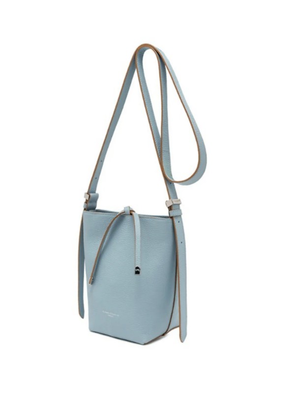 Borsa a tracolla Amelia in pelle martellata