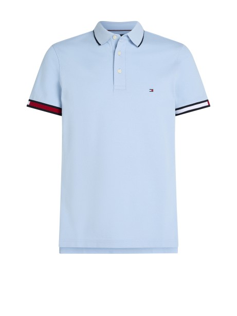 Slim Fit Polo with Iconic Details