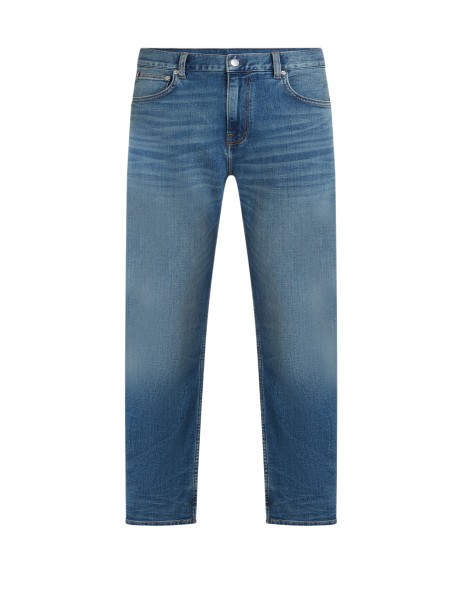 Denton Straight Fit Jeans with Whiskers