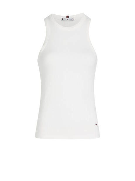 Slim Fit Ribbed Tank Top