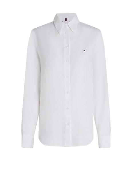 Regular fit linen shirt