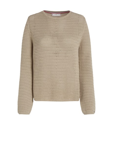 Crochet Crewneck Sweater