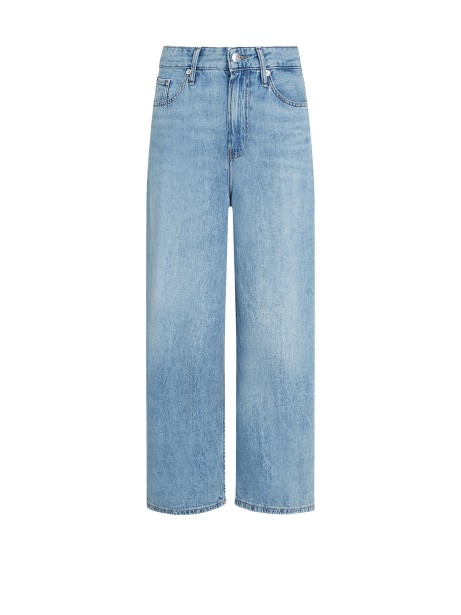 High Waisted Loose Cropped Jeans