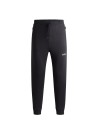 Pantalone nero con logo