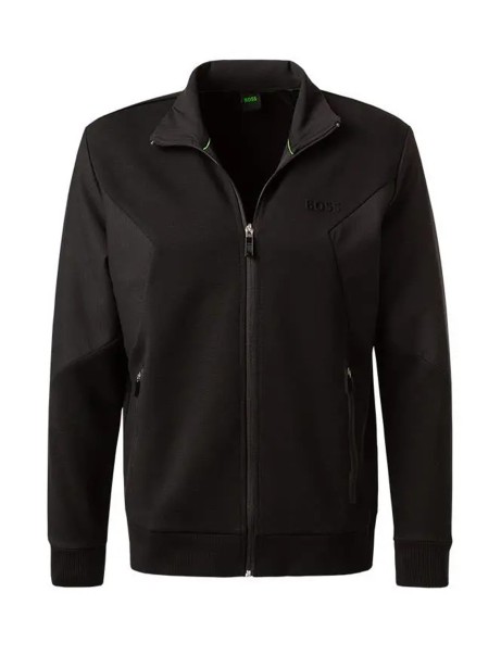Giacca nera con zip