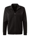 Giacca nera con zip