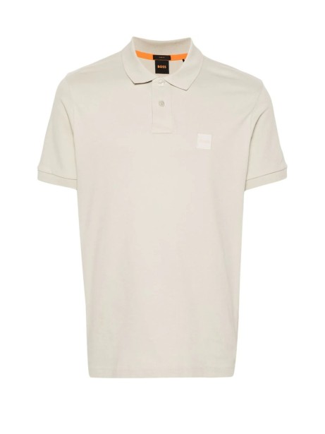 Polo uomo beige