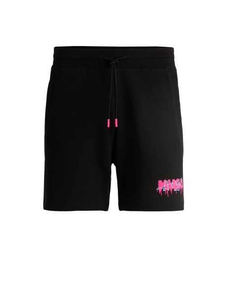 Black Bermuda with Logo