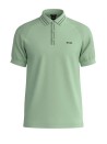 Polo uomo verde con logo