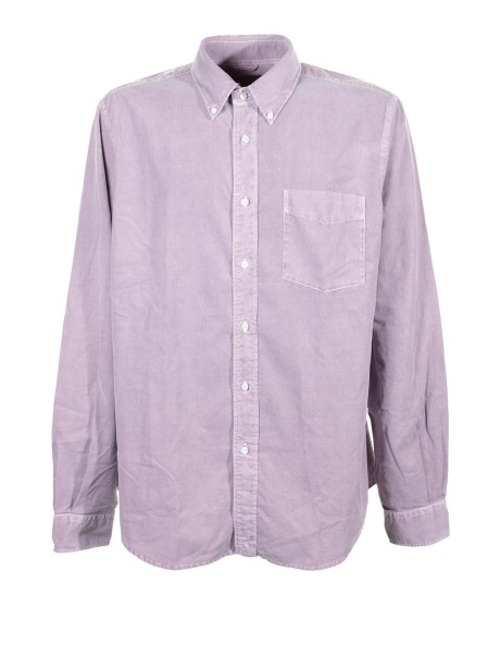 Lilac shirt with pocket