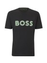 T-shirt con scritta logo