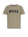 T-shirt con scritta logo