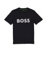 T-shirt con scritta logo
