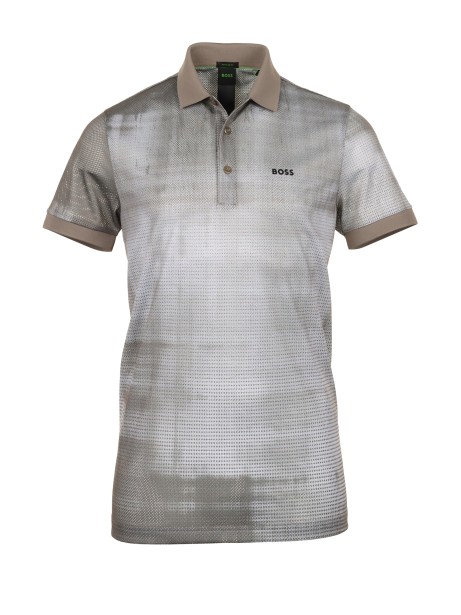 Men's Polo Shirt in Cotton Tie Dye