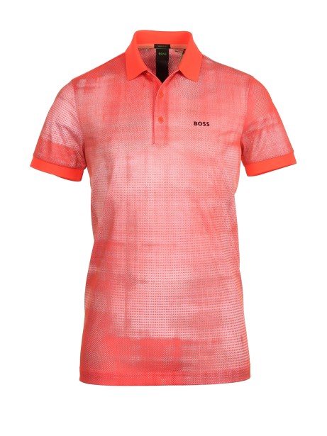 Polo uomo in cotone tie dye