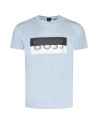 T-shirt con scritta logo