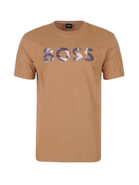 T-shirt con scritta logo