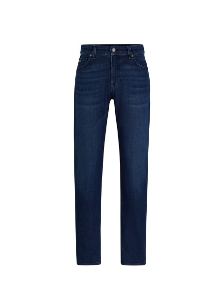 Jeans in denim blu scuro