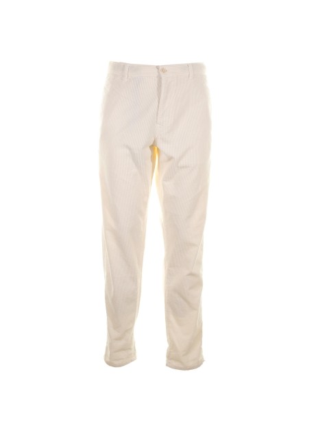 Pantalone uomo panna