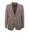 Giacca Oxford uomo monopetto