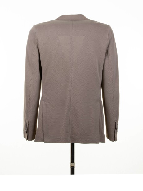 Giacca Oxford uomo monopetto 2