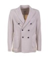 Giacca Oxford uomo cocco doppiopetto