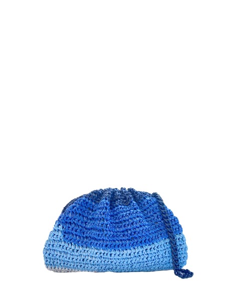 Pochette crochet multicolore