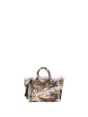 Borsa Colette in tela di cotone mimetica