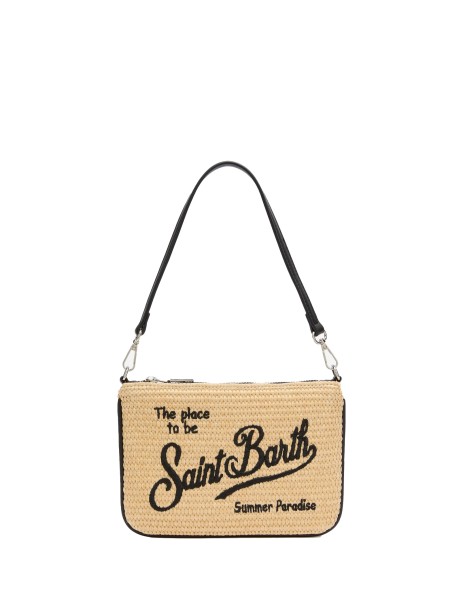 Pochette Parisienne in raffia