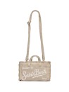 Portacellulare in lino beige