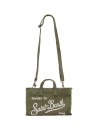 Portacellulare in lino verde militare