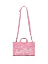 Pink Linen Cell Phone Holder