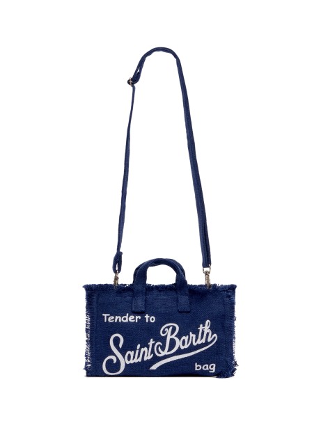 Portacellulare in lino blu navy
