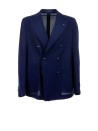 Giacca doppiopetto blu navy