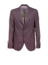 Single-breasted jacket earth