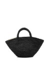 Shopping bag a mano Ela in rafia