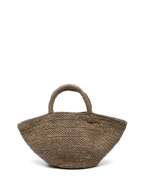 Shopping bag a mano Ela in rafia