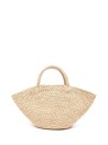 Shopping bag a mano Ela in rafia