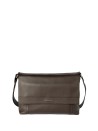 Micron Hammered Leather Messenger Bag