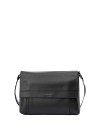 Borsa messenger Micron in pelle martellata